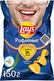 Чипсы LAYS Сметана и Лук