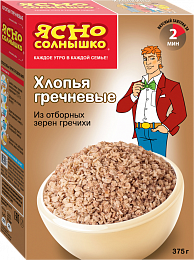 Хлопья гречневые Ясно Солнышко