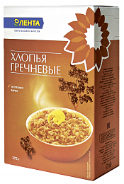 Хлопья гречневые ЛЕНТА, не требующие варки